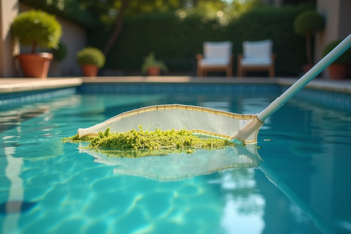 piscine algues